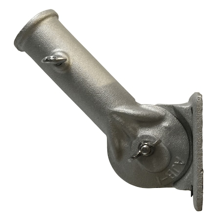 Global Flags Unlimited Standard Aluminum Adjustable Bracket Gold 204222